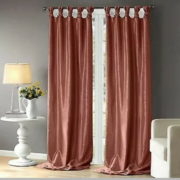 Madison Park Other - 2 Madison Park Twist Tab Lined Window Curtain